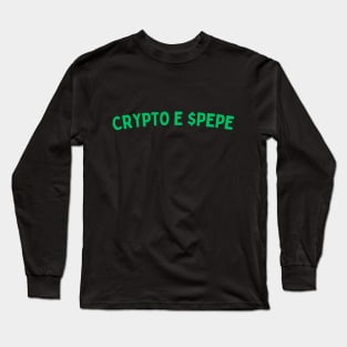 Exclusive $PEPE Crypto Meme Revolution Shirt - Unleash Your Inner Crypto Enthusiast! Long Sleeve T-Shirt